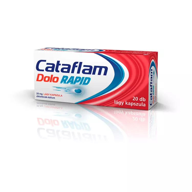 Cataflam Dolo Rapid 25 mg lágy kapszula 20x Cataflam Dolo Rapid 25 mg lágy kapszula 20x