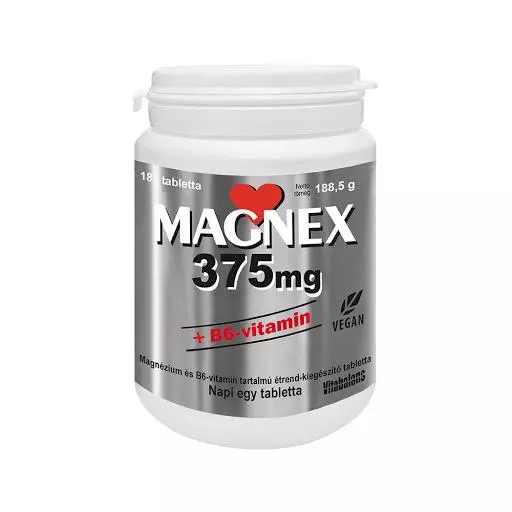 Magnex 375 mg+B6 tabletta Vitabalans 180x Magnex 375 mg+B6 tabletta Vitabalans 180x