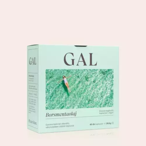 GAL Borsmentaolaj gyomornedv-ellenálló kapszula 60x
