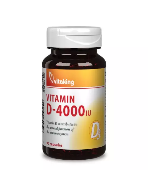 Vitaking D-vitamin 4000 NE kapszula 90x