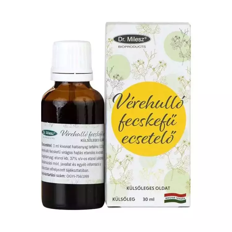 Dr.Milesz Vérehulló fecskefű ecsetelő 30ml