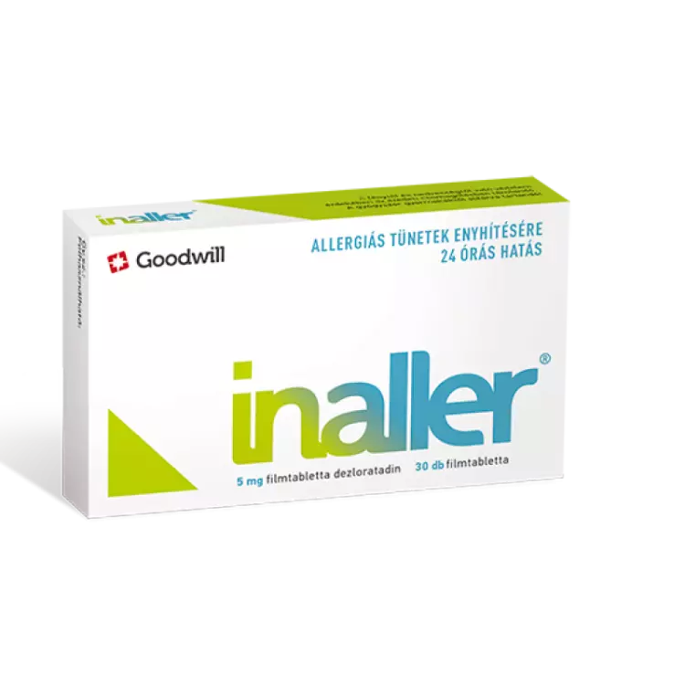 Inaller 5 mg filmtabletta 30x Inaller 5 mg filmtabletta 30x