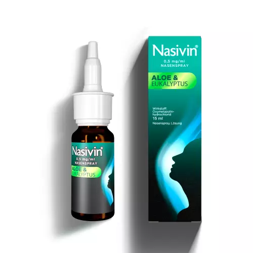 Nasivin Aloe vera és eukal. 0,5 mg/ml old.orrspray 1x15ml