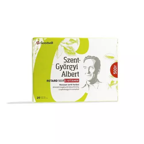 Szent- Györgyi Albert C-vitamin  500mg retard tbl. 20x