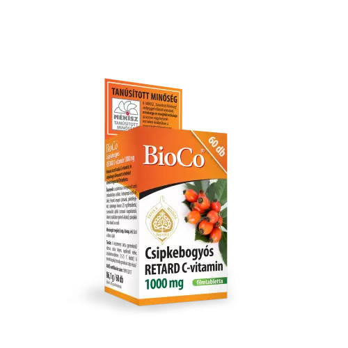BioCo Csipkebogyós retard C-vitamin 1000 mg ftabl. 60x