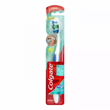 Colgate fogkefe Whole Mouth 360 fokos közepes 1x