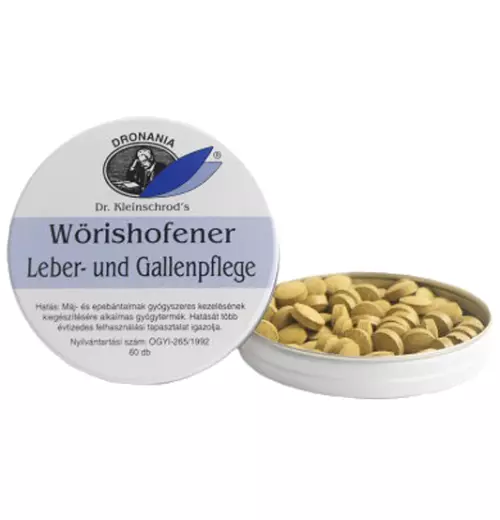 Wörishofener Leber- und Gallenpflege tabletta 60x