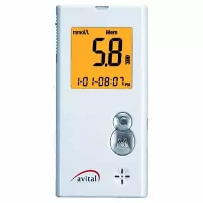 Avital 6276 vércukorszintmérő 1x
