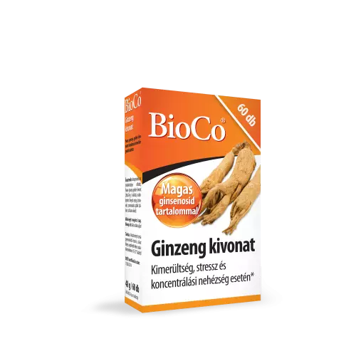 BioCo Ginzeng kivonat tabletta 60x