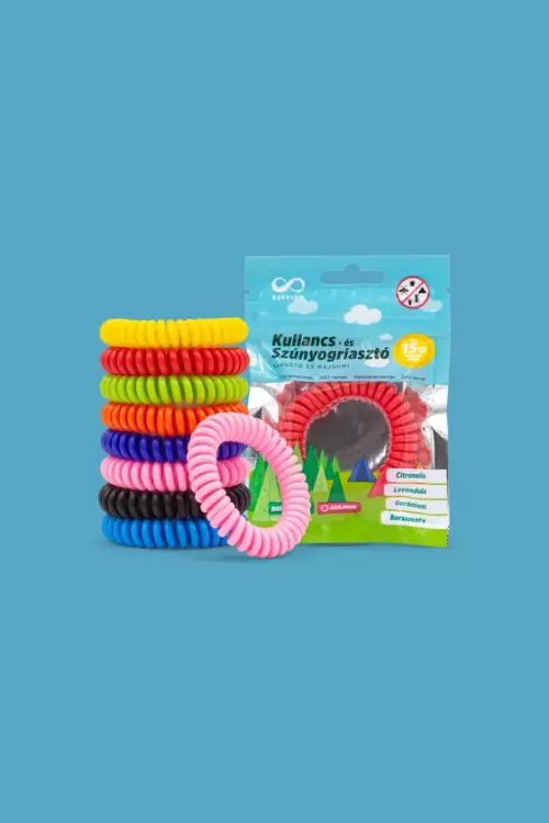 Elysium kullancs- és szúnyogriasz. karkötő hajgumi 1x