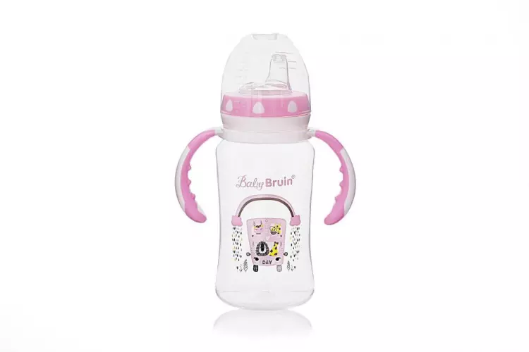 Baby-Bruin széles nyakú pp tanulópohár 300 ml 1x Baby-Bruin széles nyakú pp tanulópohár 300 ml 1x