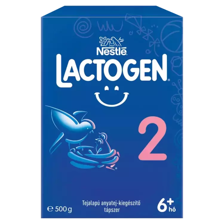 Lactogen 2 anyatej-kiegészítő tápszer 6hó+ 500g Lactogen 2 anyatej-kiegészítő tápszer 6hó+ 500g