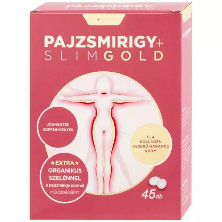 YesPharma Pajzsmirigy + Slim GOLD kapszula 45x YesPharma Pajzsmirigy + Slim GOLD kapszula 45x
