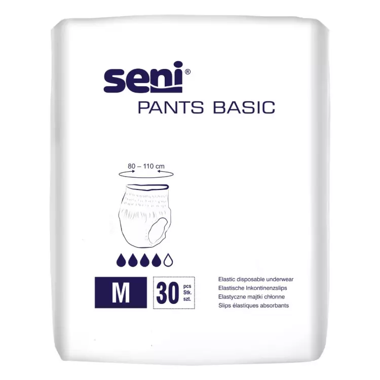 Seni Pants Basic Medium (1250 ml) 30x Seni Pants Basic Medium (1250 ml) 30x
