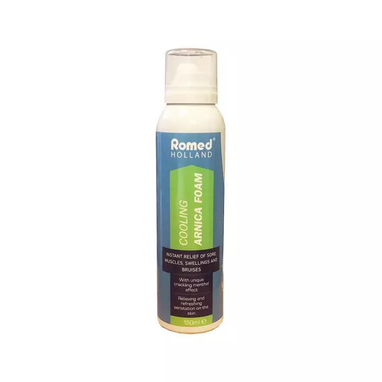 Romed Hűsítő árnika hab Cooling Arnica Foam 150ml Romed Hűsítő árnika hab Cooling Arnica Foam 150ml