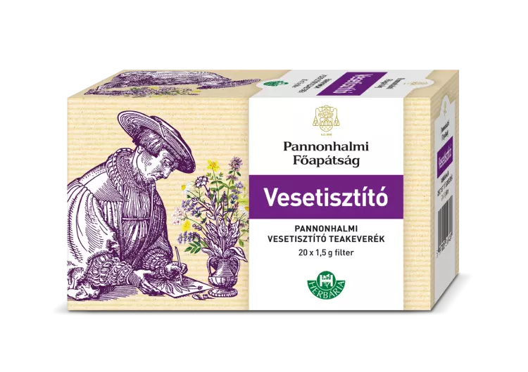 Pannonhalmi Vesetisztító teakeverék filteres 20x1,5g Pannonhalmi Vesetisztító teakeverék filteres 20x1,5g