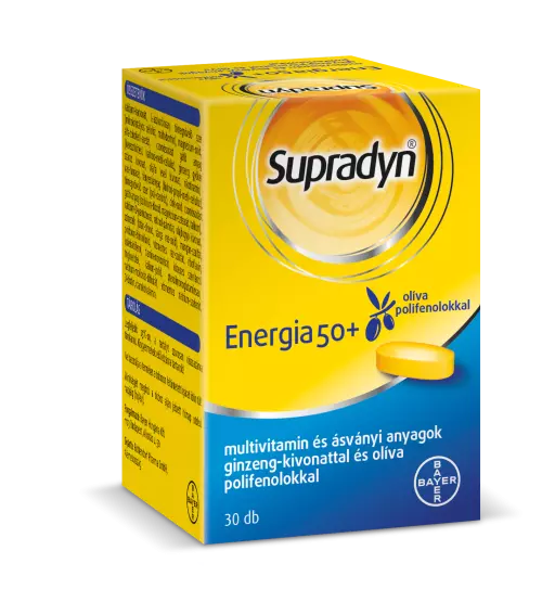 Supradyn Energia 50+ filmtabletta 30x