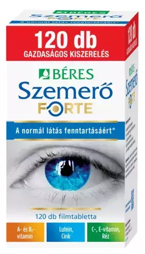 Béres Szemerő Lutein Forte étrendkieg. filmtabl. 120x Béres Szemerő Lutein Forte étrendkieg. filmtabl. 120x