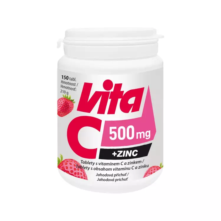 Vita C 500 mg Cink Vitabalans 150x Vita C 500 mg Cink Vitabalans 150x