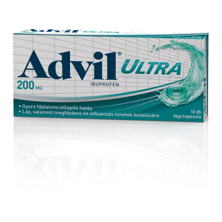Advil Ultra lágy kapszula 10x Advil Ultra lágy kapszula 10x