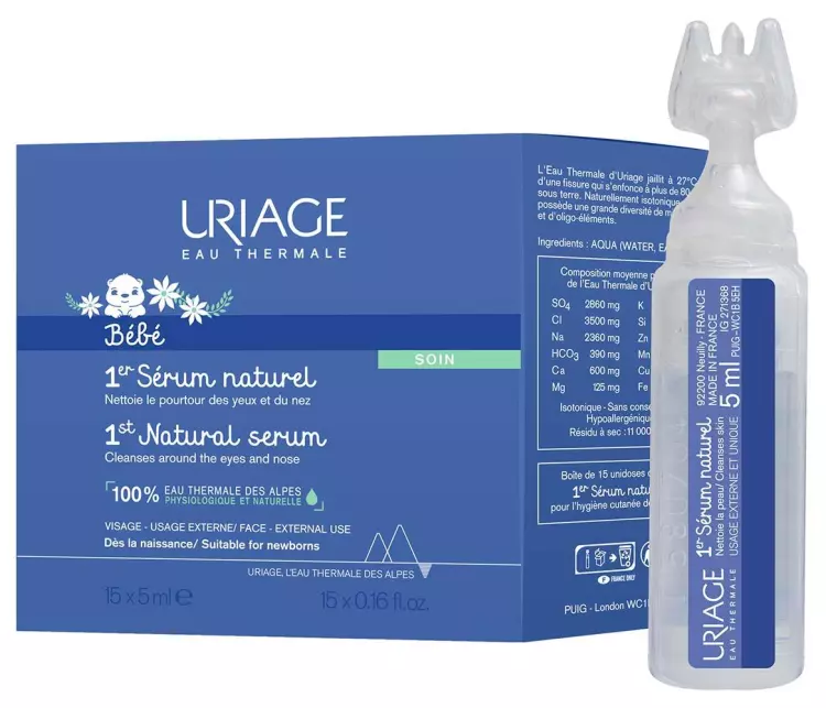 Uriage Baba Termálvíz cseppek 15x5ml