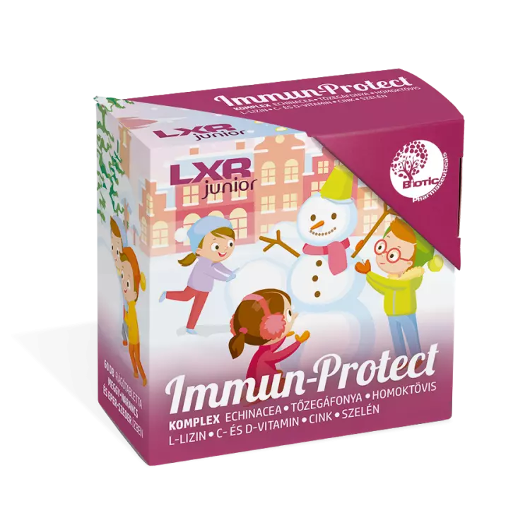 LXR Junior Immun-Protect Komplex rágótabletta 60x LXR Junior Immun-Protect Komplex rágótabletta 60x