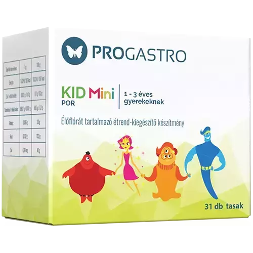 ProGastro KID Mini étrendkiegészítő por 1-3 év 31x