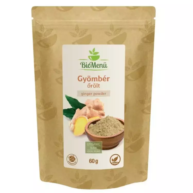 BioMenü Bio őrölt gyömbér 60g BioMenü Bio őrölt gyömbér 60g
