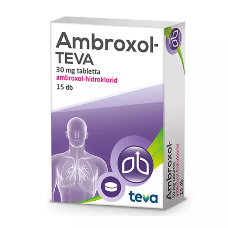 Ambroxol-TEVA 30 mg tabletta 15x Ambroxol-TEVA 30 mg tabletta 15x