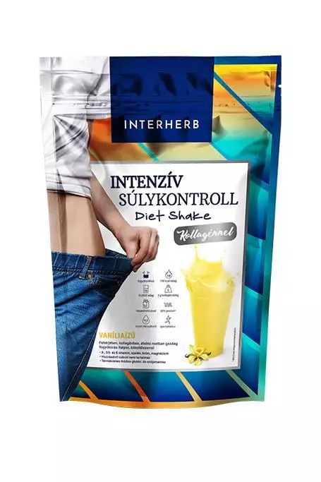 Interherb Intenzív Súlykontroll shake vanília 528g