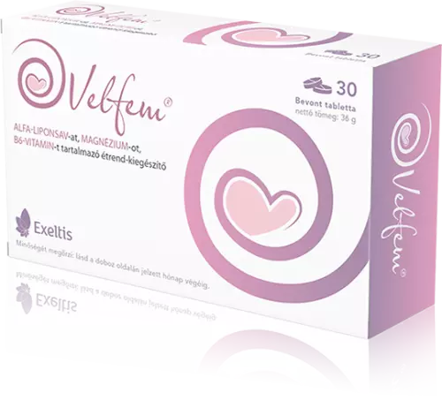 Velfem étrendkiegészítő filmtabletta 30x