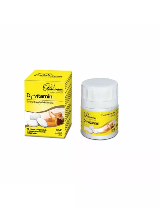 Patikárium D3-vitamin tabletta 60x