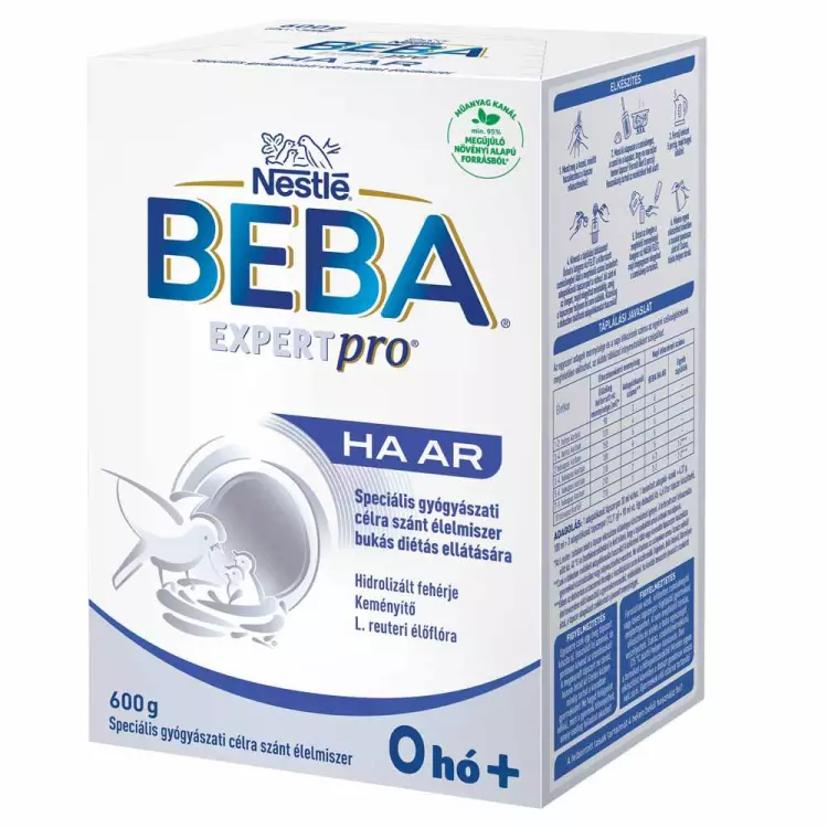 Beba Expertpro HA AR spec. gyógy. élelm. 600g Beba Expertpro HA AR spec. gyógy. élelm. 600g