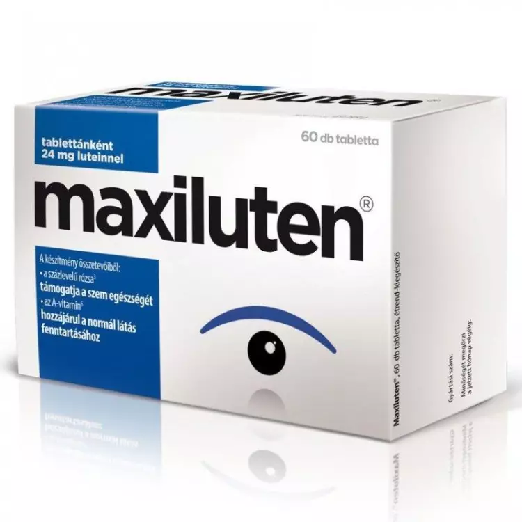 Maxiluten lutein tabletta 60x Maxiluten lutein tabletta 60x