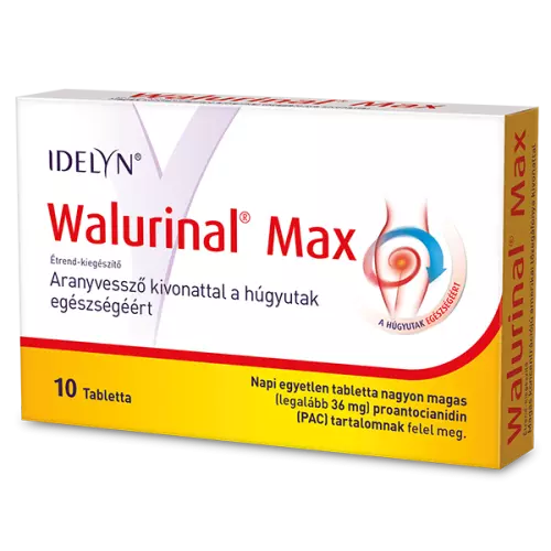Walurinal Max Aranyvesszővel tabletta 10x