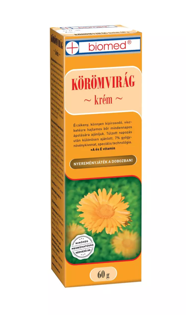 Biomed Körömvirág krém 60g Biomed Körömvirág krém 60g