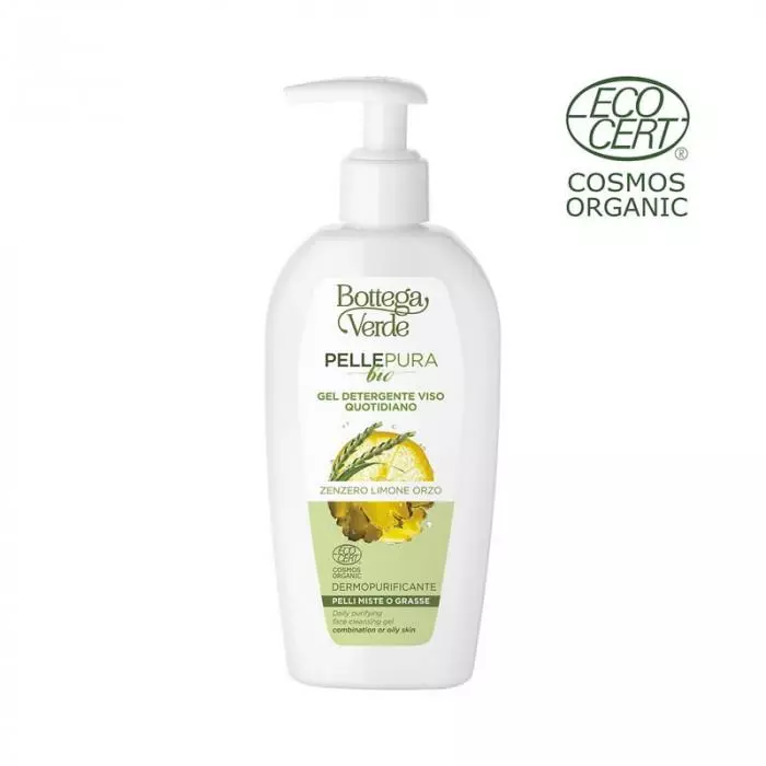 BottegaVerde Pelle pura bio arctisztító gél 200ml BottegaVerde Pelle pura bio arctisztító gél 200ml