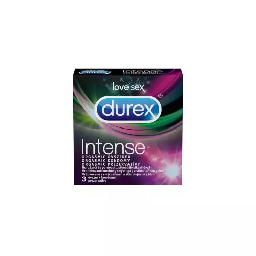 Durex óvszer Intense Orgasmic 3x