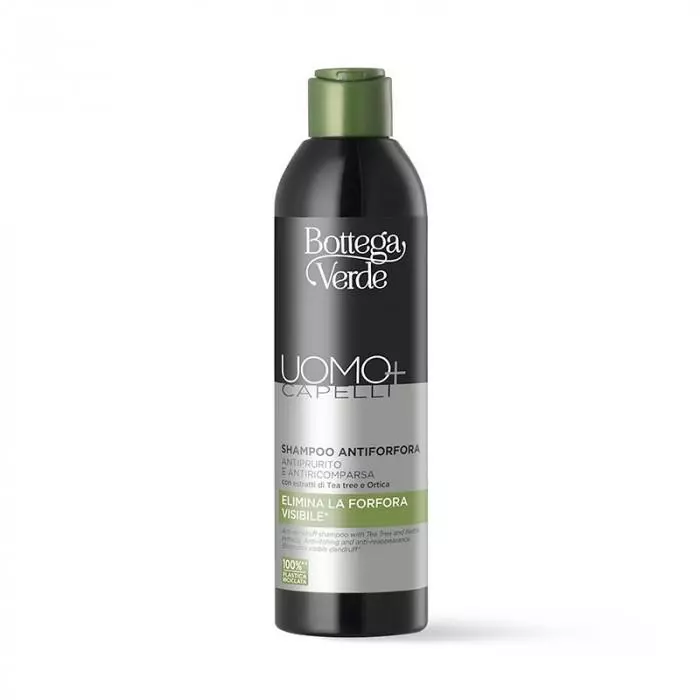 Bottega Verde Uomo+ hair korpásodás elleni sampon 250ml Bottega Verde Uomo+ hair korpásodás elleni sampon 250ml
