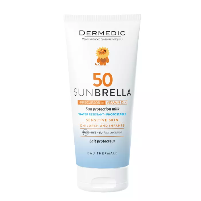 Dermedic Sunbrella Baby Napfényvédő tej SPF50 100ml Dermedic Sunbrella Baby Napfényvédő tej SPF50 100ml