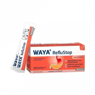 Waya StopReflux belsőleges szuszpenzió tasakban 14x Waya StopReflux belsőleges szuszpenzió tasakban 14x