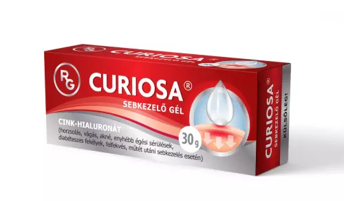 Curiosa sebkezelő gél 30g