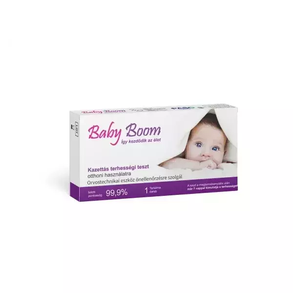 Baby-Boom terhességi teszt kazettás 1x