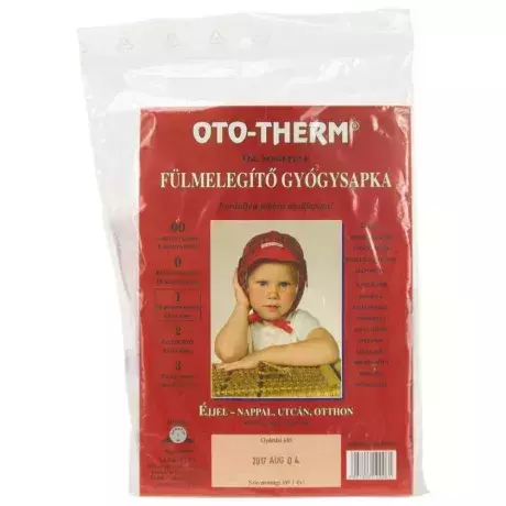 Oto-Therm fülmelegítő gyógysapka+hőtár.betét 1.sz. 1x