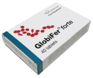 GlobiFer Forte vastartalmú tabletta 40x GlobiFer Forte vastartalmú tabletta 40x