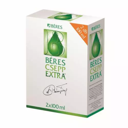 Béres Csepp Extra belsőleges oldatos cseppek 2x100ml