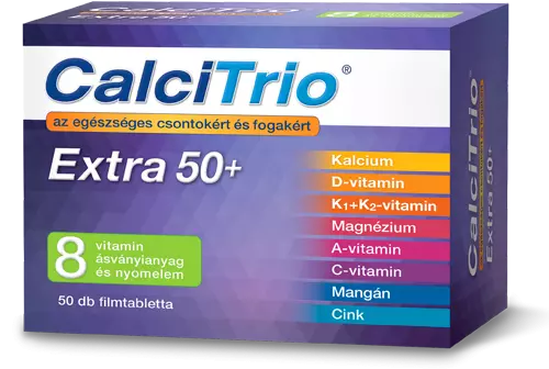 Calcitrio Extra 50+ filmtabletta 50x Calcitrio Extra 50+ filmtabletta 50x