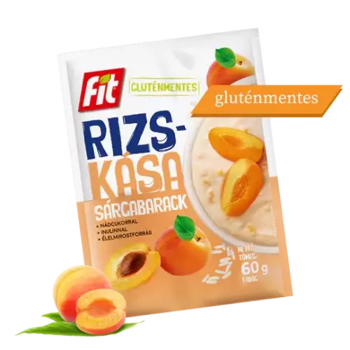 Fit rizskása sárgabarack-inulin GM. 60g