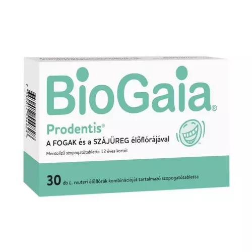 BioGaia Prodentis szopogató tabletta mentol 30x