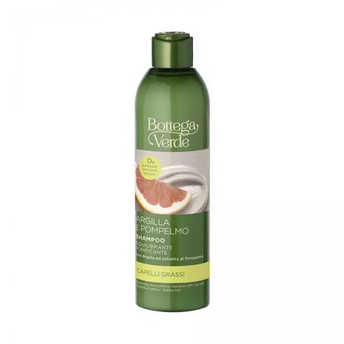 Bottega Verde Argilla e Pompelmo sampon zsíros hajra 250ml Bottega Verde Argilla e Pompelmo sampon zsíros hajra 250ml